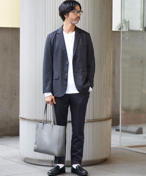 SHIPS any 「SHIPS any」 セットアップ LARGE ダークグレー メンズ