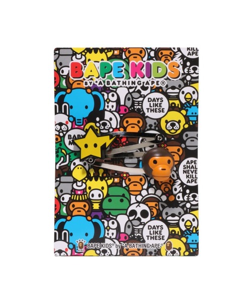 A BATHING APE（アベイシングエイプ） ヘアピン BABY MILO STA HAIR