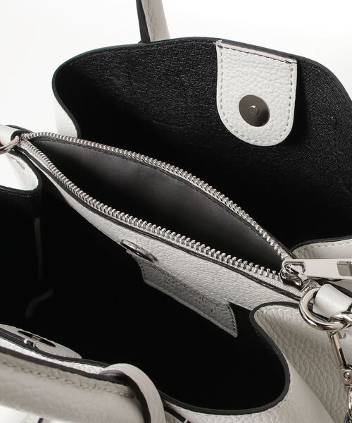 「MARCO BIANCHINI」 2WAYバッグ FREE ライトグレー レディース_画像9