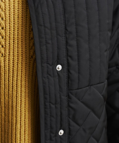 「Chez toi」 中綿コート FREE ライトグレー レディース_画像7