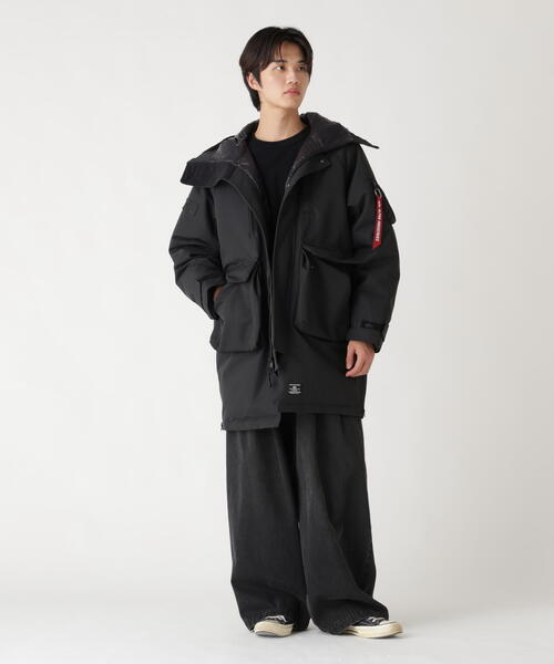 186000 現状品 ALPHA INDUSTRIES アルファインダストリーズ ブルゾン ジャケット・アウター ブラック Lサイズ [A1000025388243A] ALPHA INDUSTRIES INC (アルファインダストリーズ) リバーシブル