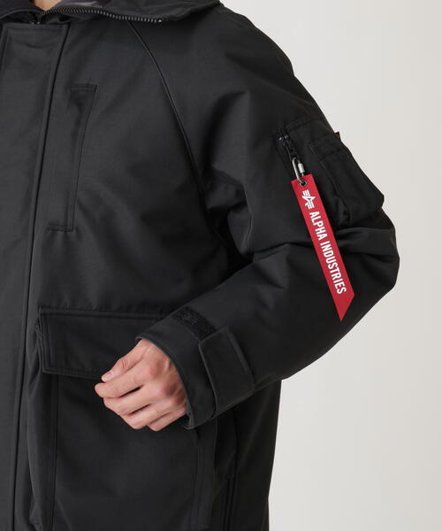 アルファインダストリーズ Lサイズ ブラックアウター Alpha Industries（アルファ・インダストリーズ） ブルゾン L ブラック