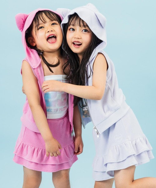 「ANAP kids」 「KIDS」セットアップ 110cm ピンク キッズ_画像8