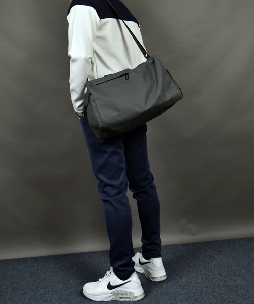 COMON＋（コモンプラス） ボストンバッグ 防水加工 シューズ収納付き