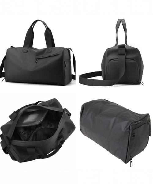 COMON＋（コモンプラス） ボストンバッグ 防水加工 シューズ収納付き