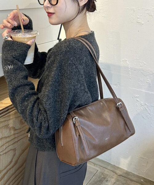 「mystic」 トートバッグ ONE SIZE ブラウン レディース_画像3