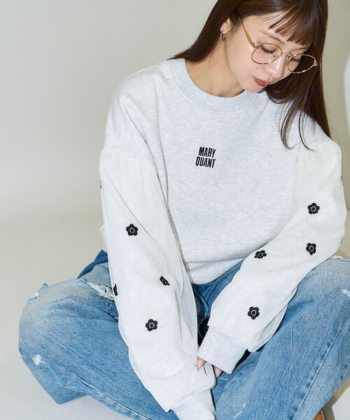 PUBLUX（パブリュクス） スウェットカットソー「MARY QUANTコラボ