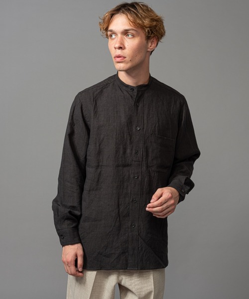 「MR.OLIVE」 長袖シャツ SMALL ブラック メンズ_画像3