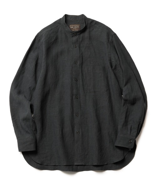 「MR.OLIVE」 長袖シャツ SMALL ブラック メンズ_画像4