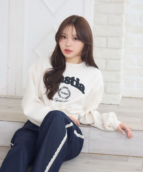 値下げ　ER emma スウェット　トレーナー 値下げ ER emma スウェット トレーナー 値下げ ER emma スウェット