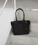 トートバッグ チャームツキ ロングハンドル ト...の詳細画像1