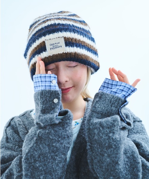 common gull products. ニット帽 ニットキャップ 記憶の中のガルニット