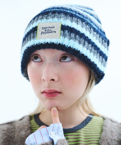 common gull products. ニット帽 ニットキャップ 記憶の中のガルニット