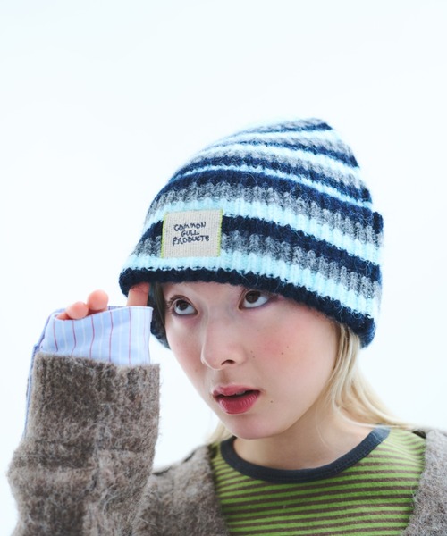 common gull products. ニット帽 ニットキャップ 記憶の中のガルニット