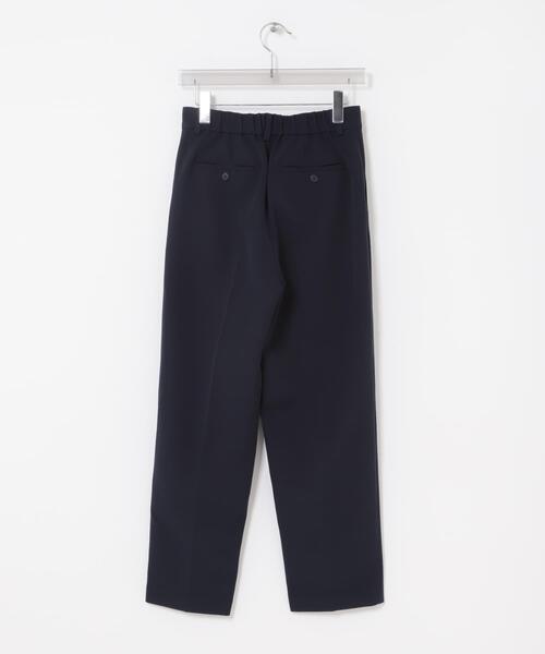 新品 ダク付き TO BE CHIC 黒 テーパードパンツ 46 大きいサイズ URBAN RESEARCH（アーバンリサーチ） パンツ 「3サイズ展開」タック