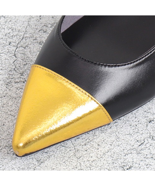 「artemis by DIANA」 パンプス 24.5cm ブラック レディース_画像4