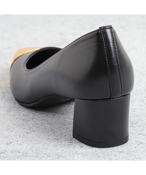 「artemis by DIANA」 パンプス 24.5cm ブラック レディース_画像5