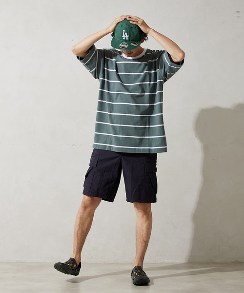 「JOURNAL STANDARD relume」 半袖Tシャツ MEDIUM ピンク メンズ_画像8