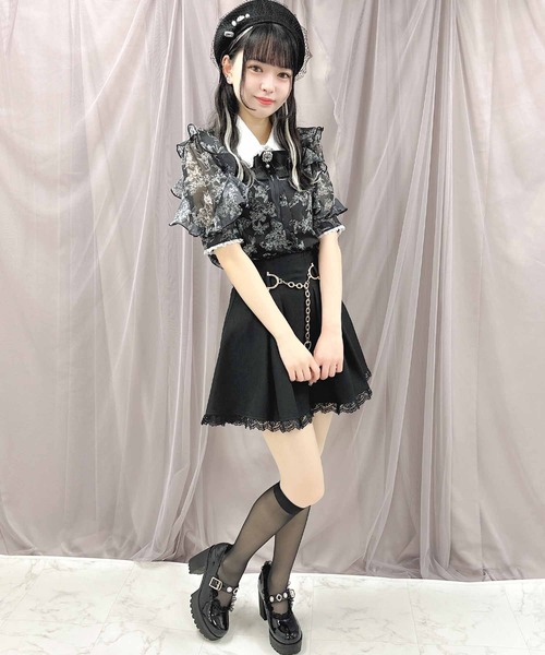 「ROJITA」 キュロット FREE ブラック レディース_画像5