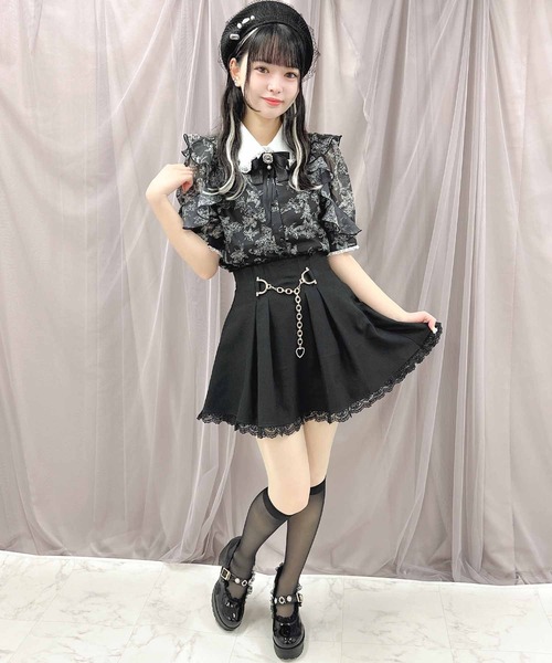 「ROJITA」 キュロット FREE ブラック レディース_画像7