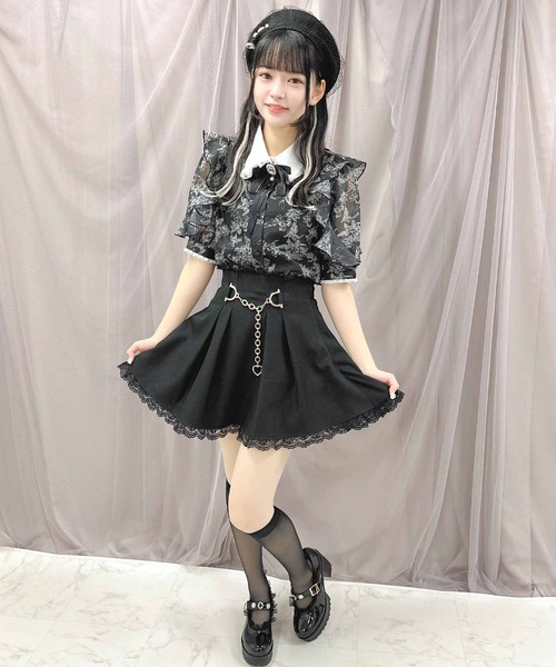 「ROJITA」 キュロット FREE ブラック レディース_画像8