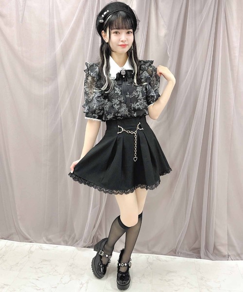 「ROJITA」 キュロット FREE ブラック レディース_画像9