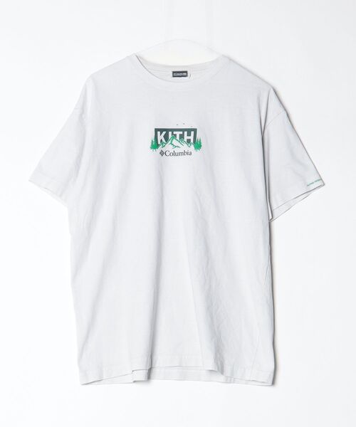 KITH（キス） 半袖Tシャツ「Columbiaコラボ」 M ホワイト メンズ 
