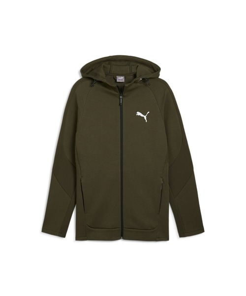 Puma ジップアップジャケット カーキ色 Puma ジップアップジャケット カーキ色 PUMA（プーマ） ジップアップ