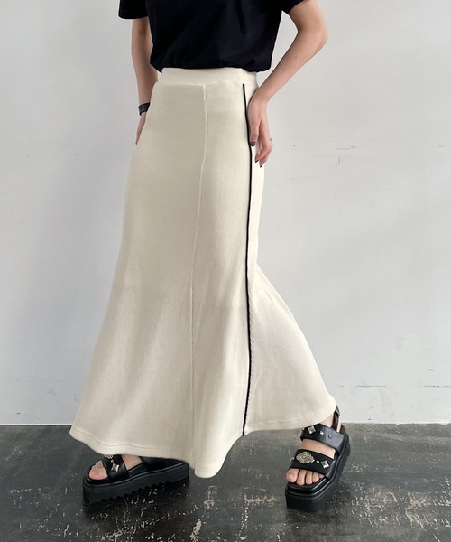 「PAGEBOY」 ロングスカート FREE グリーン レディース_画像5