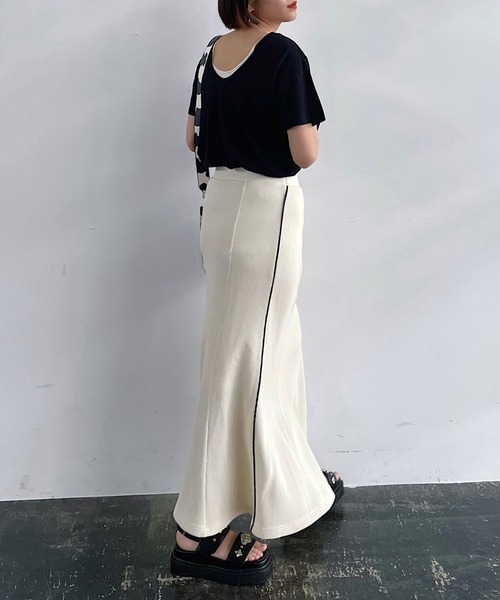 「PAGEBOY」 ロングスカート FREE グリーン レディース_画像6