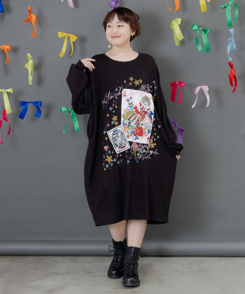 ScoLar（スカラー） ワンピース 153763：スカラートランプ アップリケ