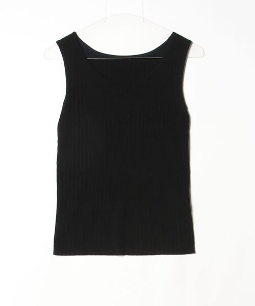 「STYLE DELI」 ニットボレロ M ブラック レディース_画像3