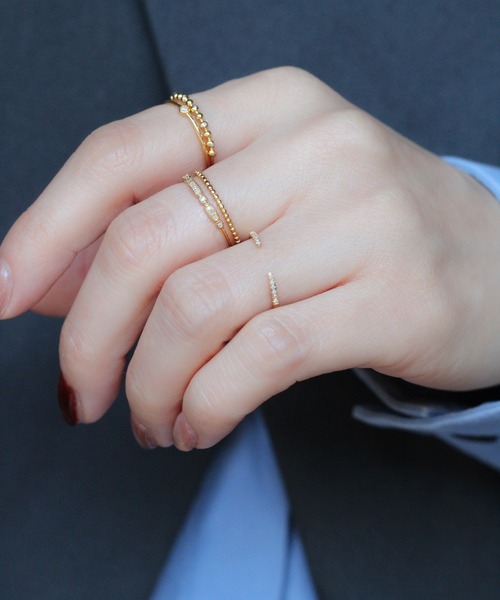 NOIR DE POUPEE（ノワールドプーペ） 指輪 リング silver925 ラボ