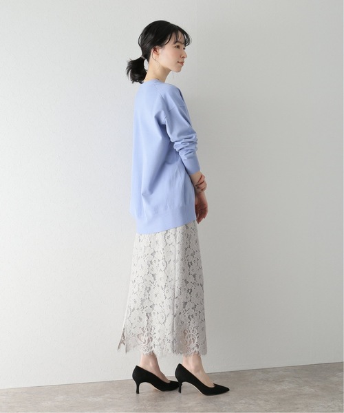 「La TOTALITE」 ロングスカート 38 グレー レディース_画像8