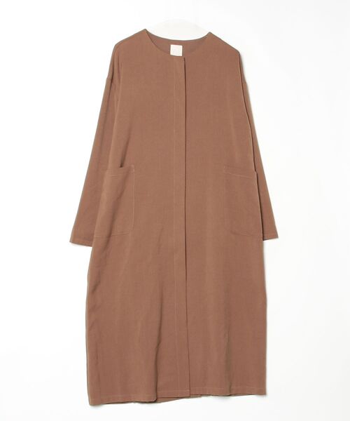 「Amina」 コート S ブラウン レディース_画像2