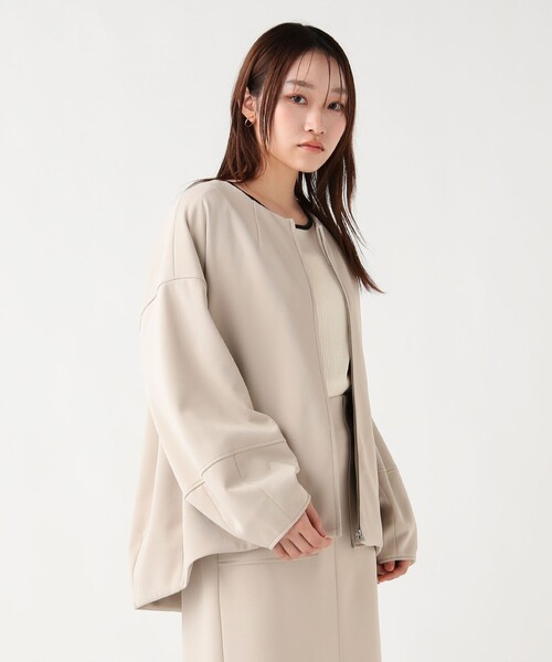 【新品】roughlow コクーンブルゾン ベージュ 完売品 新品】roughlow コクーンブルゾン ベージュ 完売品の通販 | ARQTEK