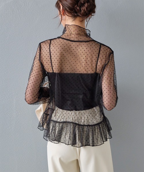 tシャツ ドットチュールプルオーバー レディース : ZOZOTOWN Yahoo!店