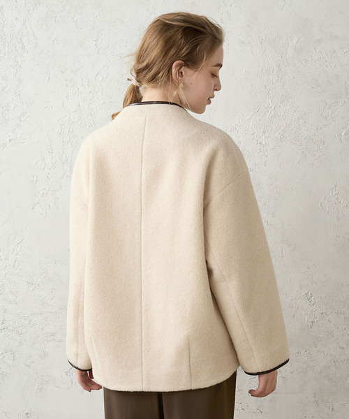 「LE SOUK HOLIDAY」 ブルゾン M ブラック レディース_画像5