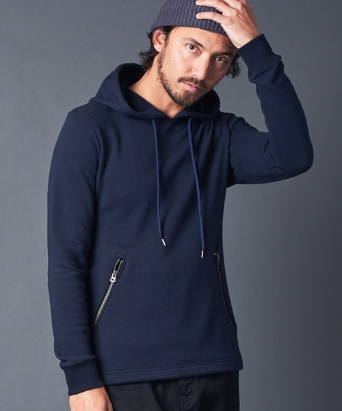 「Magine」 プルオーバーパーカー 46 グレー メンズ_画像2