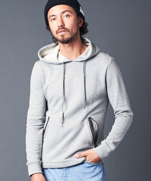 「Magine」 プルオーバーパーカー 46 グレー メンズ_画像6