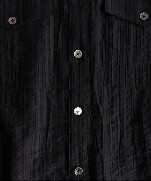 シャツ Stripe sheer shirt / ストライプシアーシャツ メンズの画像