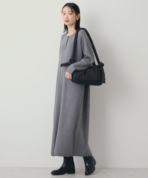 「AMERICAN HOLIC」 ニットワンピース M ブラック レディース_画像5