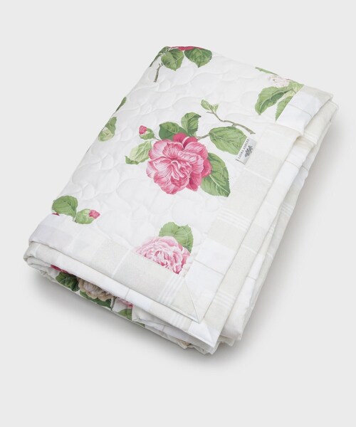 LAURA ASHLEY（ローラアシュレイ） ベッド 寝具 カミール柄 キルト