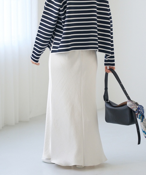 IENA（イエナ） ロングスカート 38 グレー レディース : ZOZOTOWN 