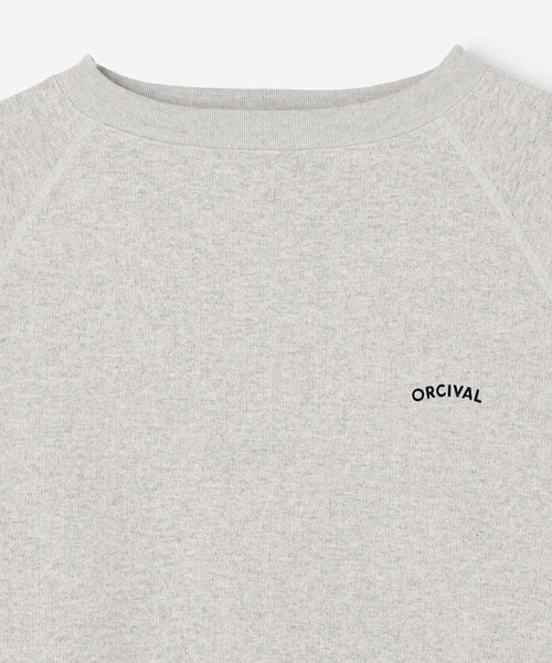「ORCIVAL」 スウェットカットソー 5 アイボリー メンズの画像