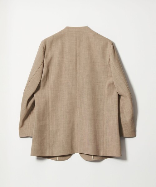 conte ジャケット ノーカラージャケット 「conte」アサライク ノー