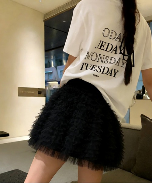 スカート チュールフリルミニスカート : ZOZOTOWN Yahoo!店 - 通販