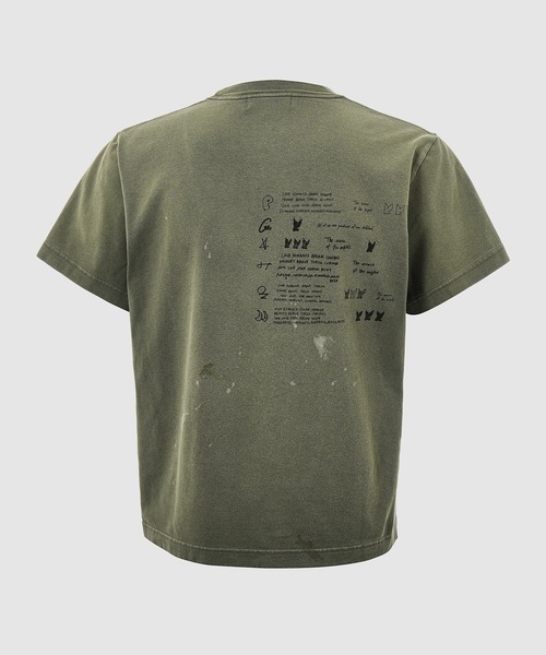 tシャツ WASTED RED ANGEL T-SHIRT メンズの画像