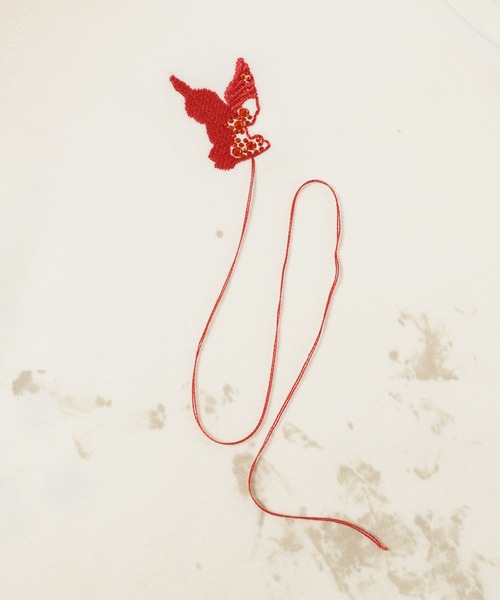 tシャツ WASTED RED ANGEL T-SHIRT メンズの画像