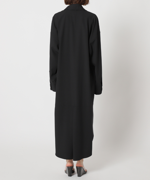 「CITYSHOP」 長袖ワンピース 36 ブラック レディース